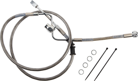 Brake Line - Rear - Master Cylinder to ABS - Stainless Steel 2018 - 2023