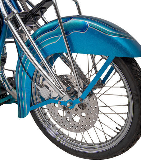 Drilled Brake Rotor - Front - 11.5\" - Harley-Davidson 1984 - 2000