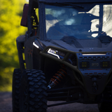 Front Bumper/Skid Plate with Amber Lights - Black - RZR XP 1000 2024 - 2025