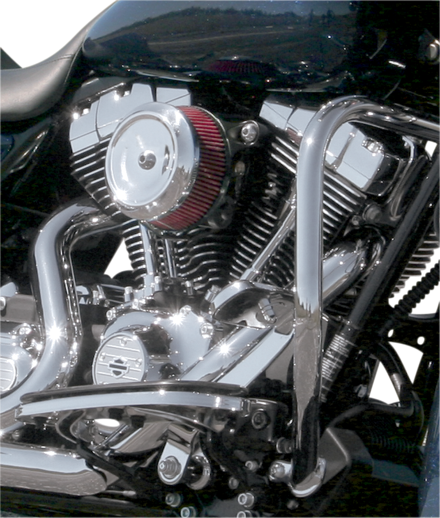 Air Cleaner Cover - Bob Dish - Chrome