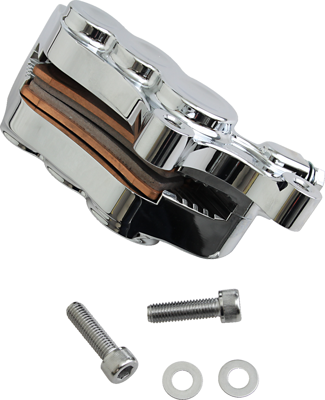 6-Piston Caliper - Front Right - Chrome - 11.8\" 2006 - 2022