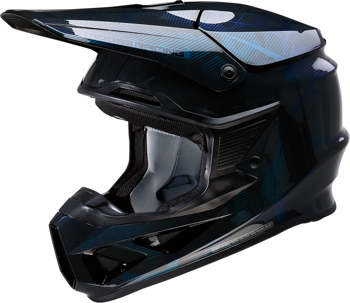 F.I. Helmet - Agroid Camo - MIPS® - Iridescent Blue - 2XL