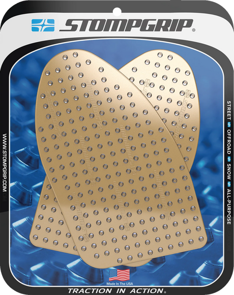 Traction Pad Tank Grips - Volcano - Clear - Hayabusa 2022 - 2025