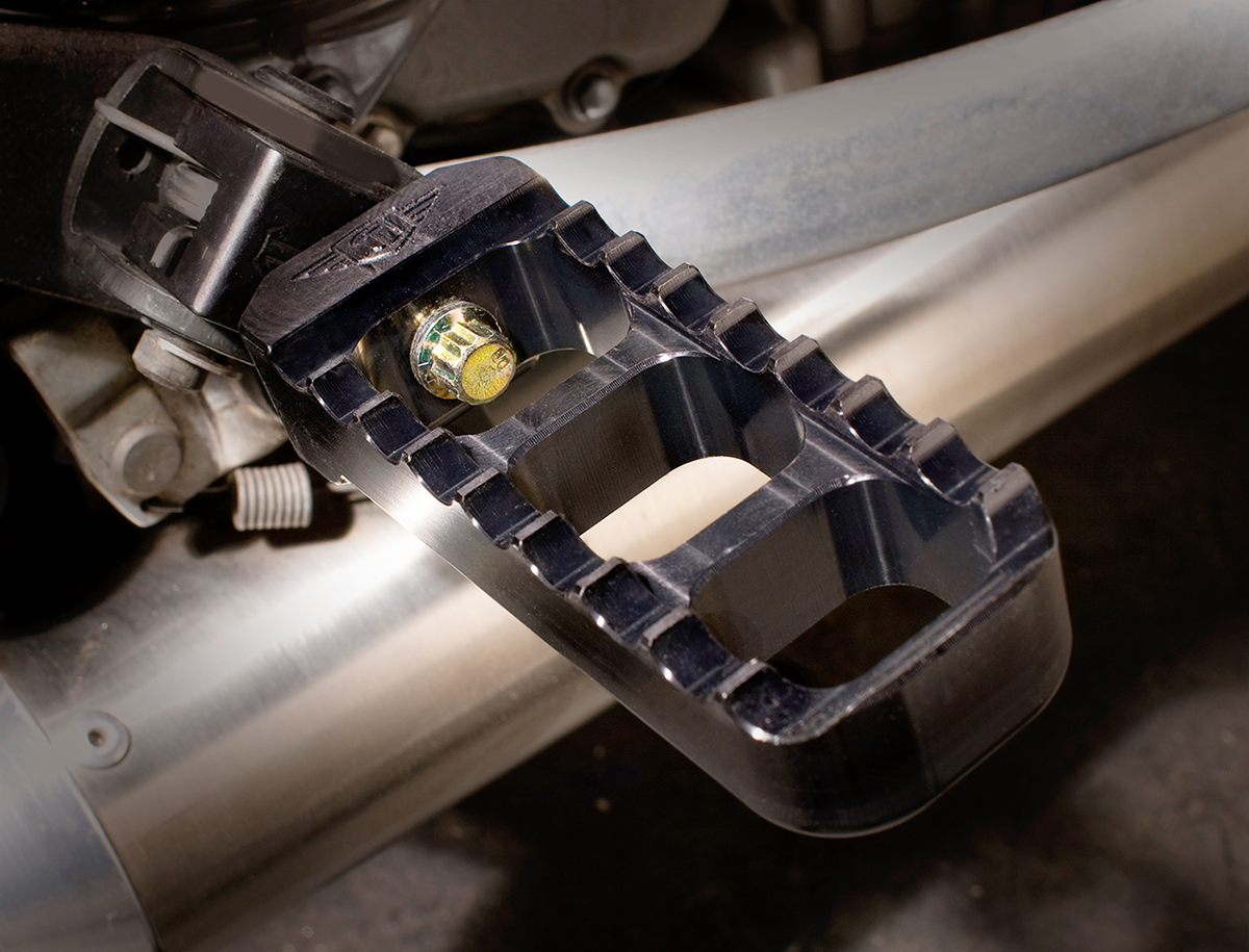 Footpeg - Serrated - Narrow - Black 2001 - 2016