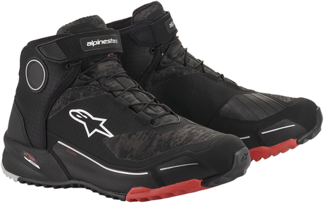CR-X Drystar® Shoes - Black Camo/Red - US 9