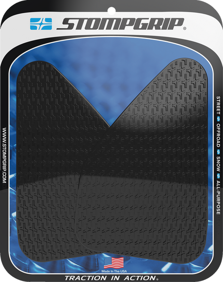 Traction Pad Tank Grips - Icon - Black - MT-09 2024 - 2025