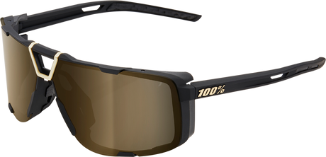 Eastcraft Sunglasses - Soft Tact Black - Soft Gold Mirror