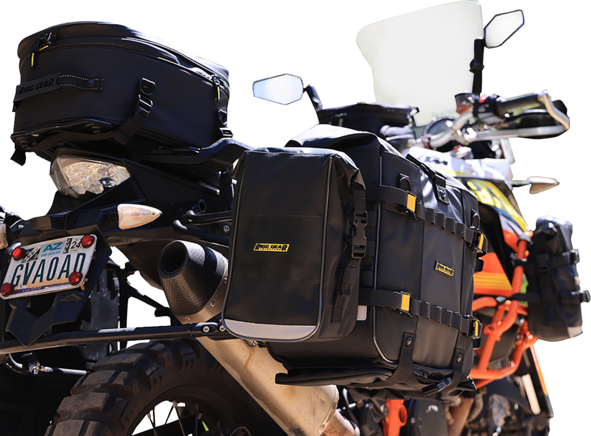 Trails End Adventure Saddlebags - Black