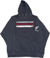 Youth Honda Racing Stripes Hoodie - Navy - Medium