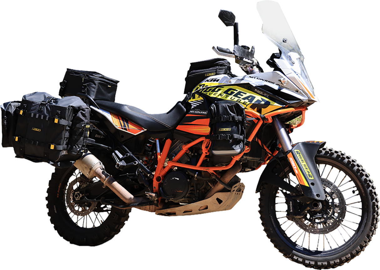 Trails End Adventure Saddlebags - Black