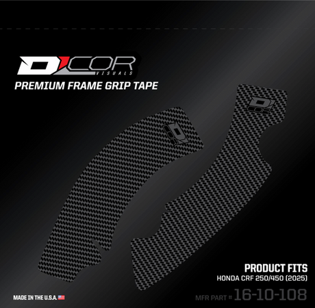 Frame Grip Tape - Gray - Honda - CRF 250/450 R 2025 - 2025