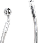 Brake Line - 10 mm-35° - 31\" - Polished Stainless