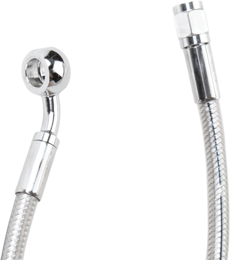 Brake Line - 10 mm-35° - 31\" - Polished Stainless