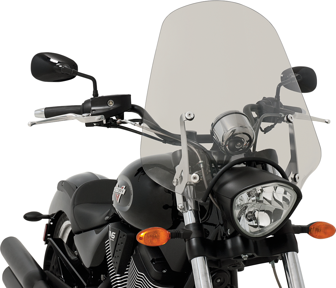 Big Shot Windshield - 9\" Headlight Cutout - Solar