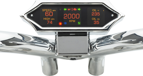 Speedometer - Spiked - Chrome - \'04-\'13 2004 - 2013