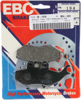 Organic Brake Pads - FA194 1999 - 2009