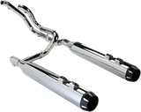 Down Under Exhaust - Chrome - Straight Can 2009 - 2016