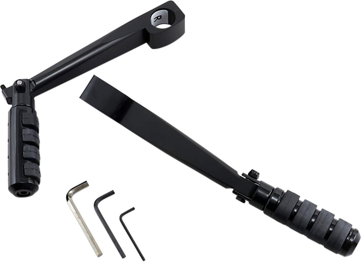 Adjustable Frame Mount Peg - Black - 1.25\"