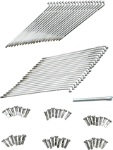 Spoke Set - Drop Center - Custom 40-Spoke - Front - Chrome - 21\" 1940 - 2019