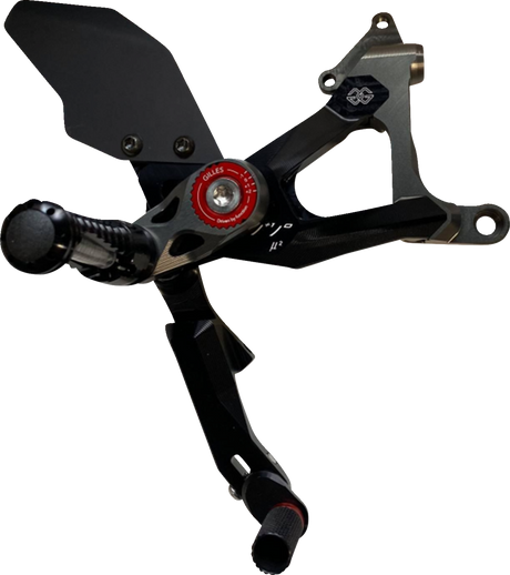 MUE2 Rearset - Black - Ducati 2020 - 2022