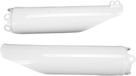 Lower Fork Covers - White 2004 - 2017