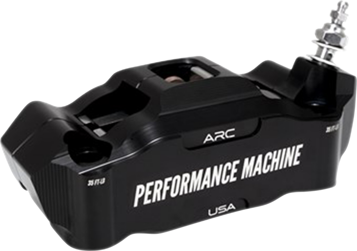 Radial Mount Caliper - Front Right - Black Anodized