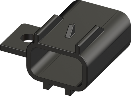 Actuator Wire Harness Plug Cover - Replacement - Black