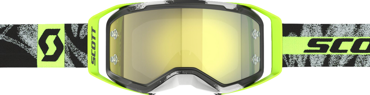 Prospect 2.0 Goggle - Caviar Black/Safety Yellow - Yellow Chrome Works Lens