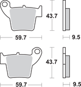 Off-Road Sintered Brake Pads - CR 2002 - 2024