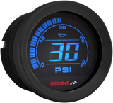 2\" Oil Pressure Gauge - Black 2004 - 2013