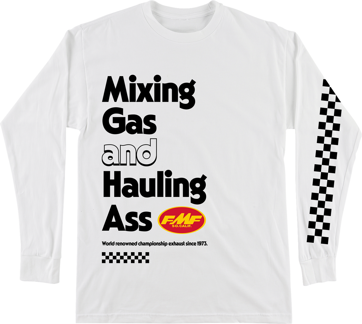 World Famous Long-Sleeve T-Shirt - White - Large