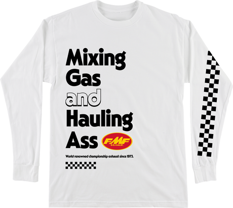 World Famous Long-Sleeve T-Shirt - White - Large