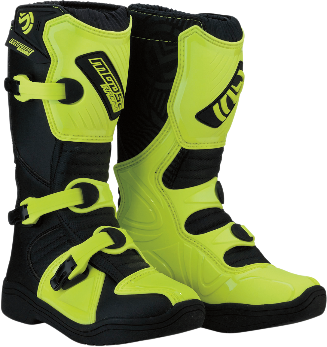 M1.3 Boots - Black/Hi-Viz Yellow - Size 2