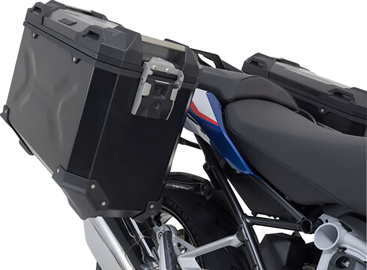 TRAX ADV Aluminum Case System - Black - BMW R 1200/1250 R \'14-\'24 2014 - 2024