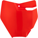 Front Number Plate - Fluorescent Orange 2016 - 2023