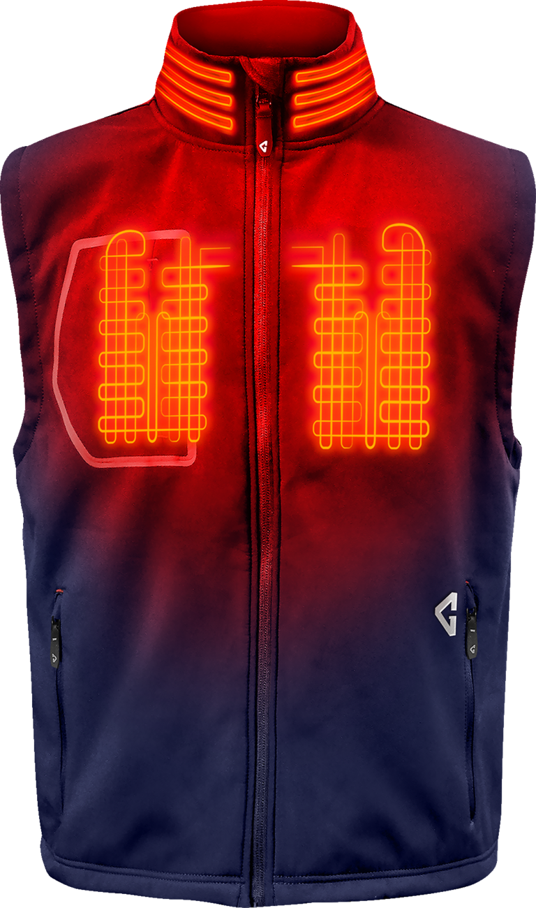 7V Torrid Softshell Heated Vest 2.0 - Navy - Medium