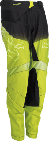 Youth Agroid Pants - Hi-Vis/Black - US 22