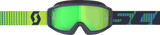 Primal Goggle - Blue/Yellow - Green Chrome Works Lens
