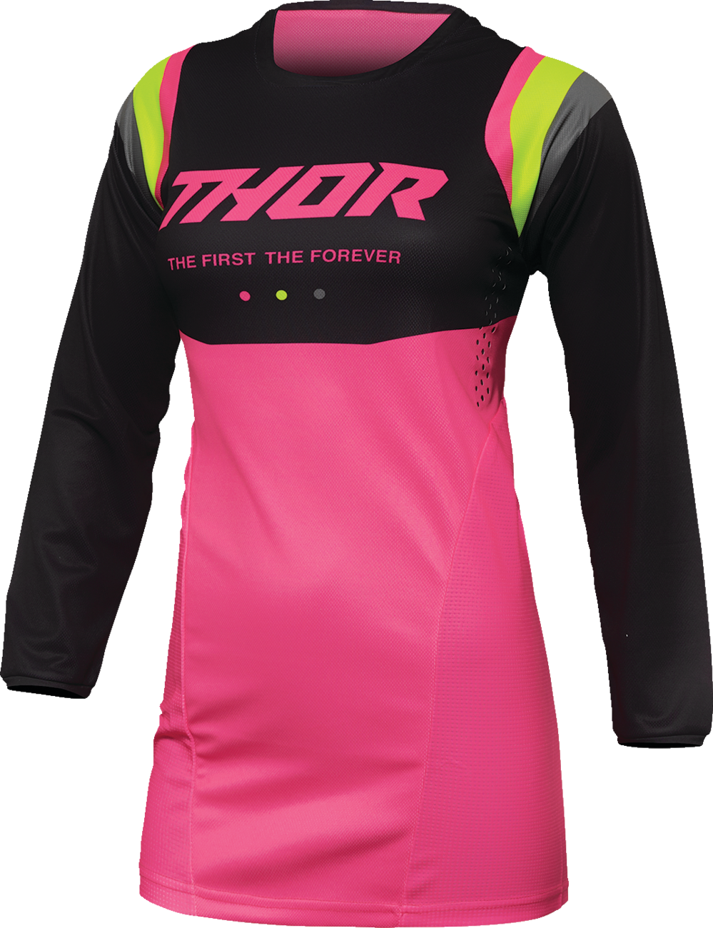 Women\'s Pulse REV Jersey - Charcoal/Pink - Small