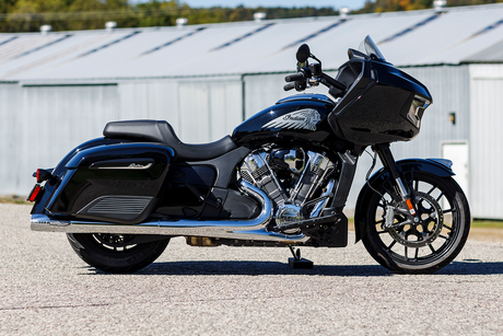 4\" Broadhead Slip-On Mufflers - Fishtail - Chrome 2014 - 2022