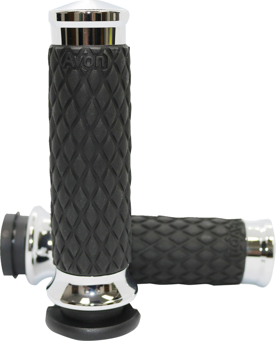 Grips - Diamond Contour - Chrome 1980 - 2022