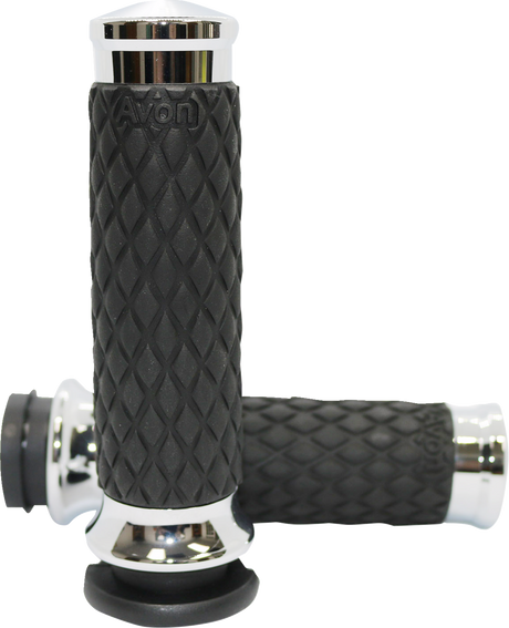 Grips - Diamond Contour - Chrome 1980 - 2022