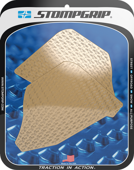 Traction Pad Tank Grips - Icon - Clear - Multistrada V4 2022 - 2024