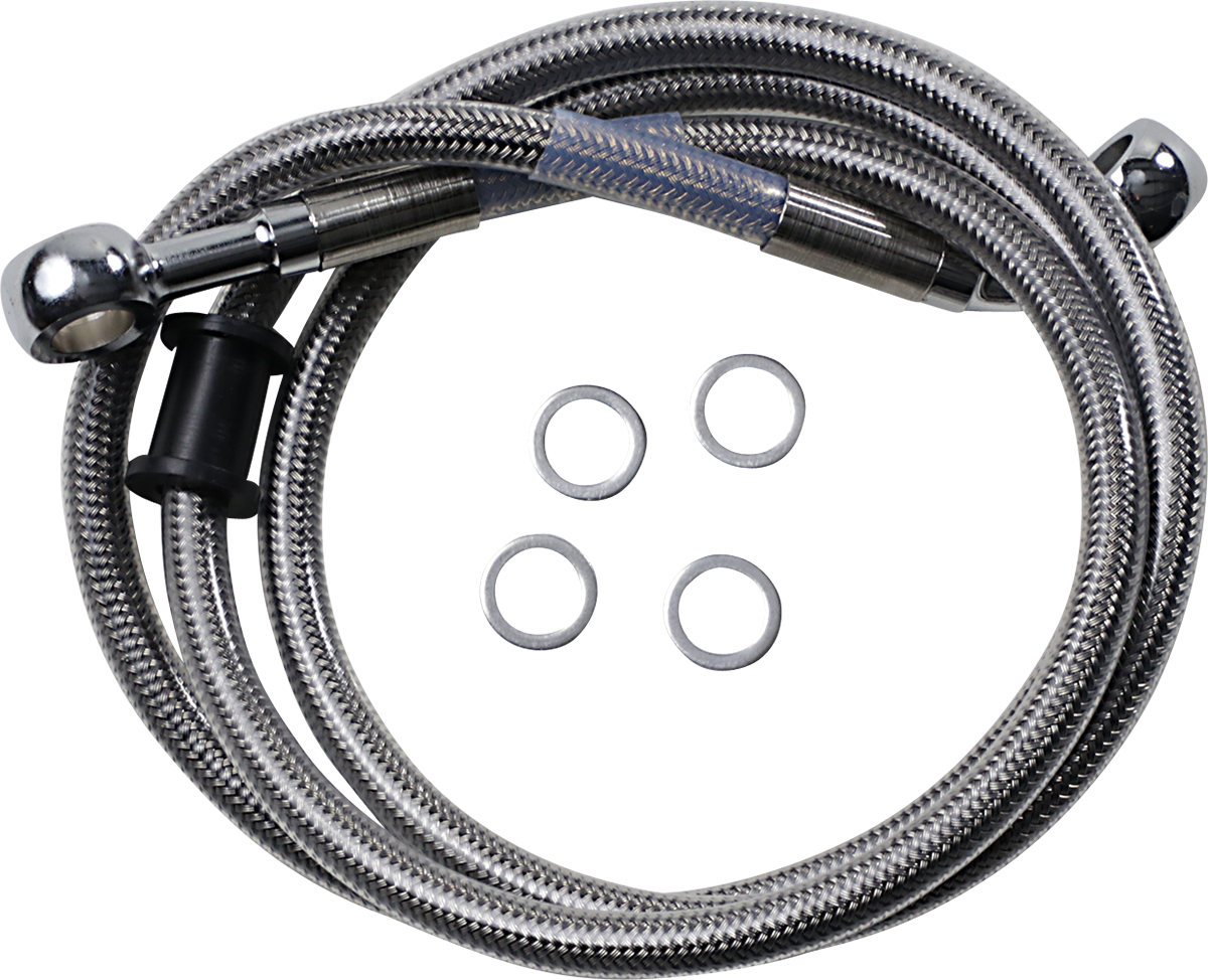 Brake Line - Front (Upper) - Stainless Steel 2018 - 2021