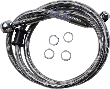Brake Line - Front (Upper) - Stainless Steel 2018 - 2021
