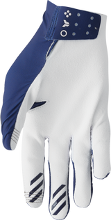 SPORTMODE Iconic Gloves - Navy/White - Large