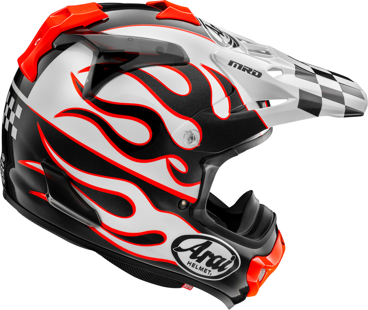 VX-Pro4 Helmet - Flame - White - Small