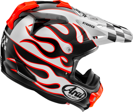VX-Pro4 Helmet - Flame - White - Medium