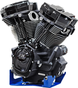 MK136 Black Edition Engine - Oil Cooled - 49 State - M8 Touring 2017 - 2023