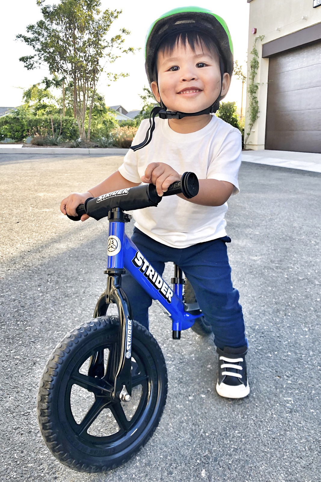 12\" Sport Balance Bike - Blue